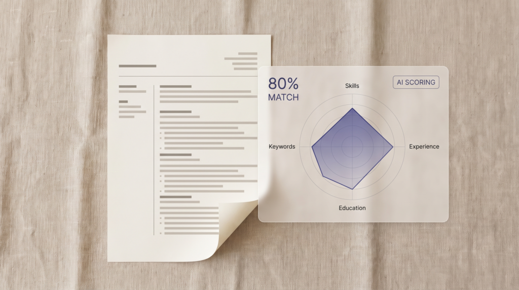 Candidate Resume scoring